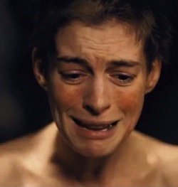 Anne Hathaway in LES MISÉRABLES