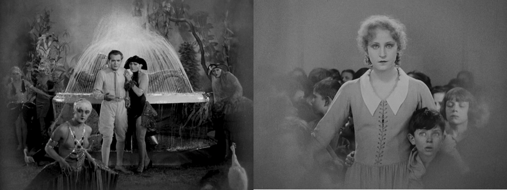 Freder (Gustav Frölich) meets Maria (Brigitte Helm)