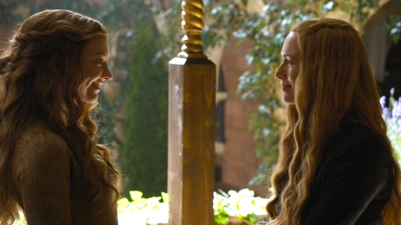 Margaery (Natalie Dormer) and Cersei (Lena Headey) in High Sparrow