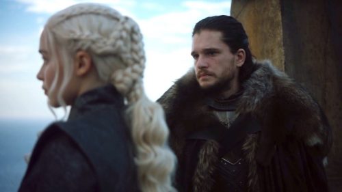 Dany and Jon in The Queen's Justice