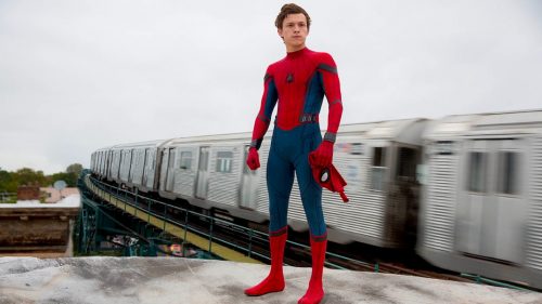 Tom Holland in SPIDER-MAN: HOMECOMING