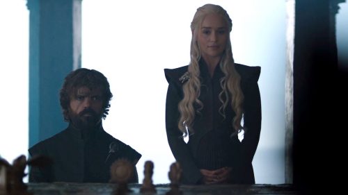 Tyrion and Daenerys in GAME OF THRONES 7x02 - Stormborn