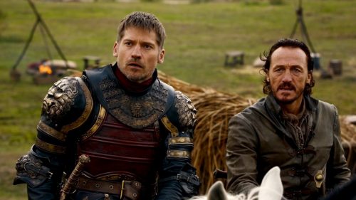 Jaime and Bronn in GOT 7x04 - The Spoils of War