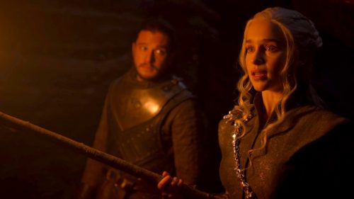 Jon and Dany in GOT 7x04 - The Spoils of War