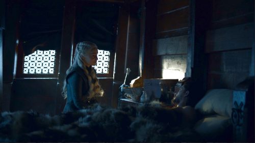 Jon and Dany in GOT 7x06 - Beyond the Wall