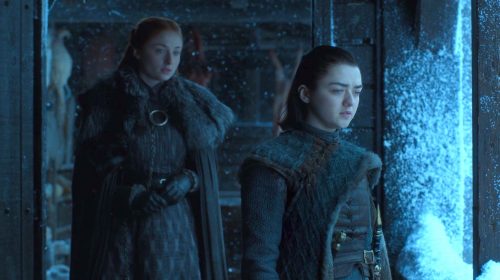 Sansa and Arya in GOT 7x06 - Beyond the Wall