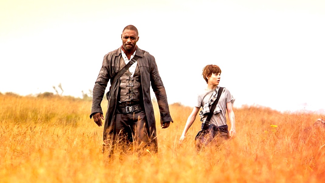 Idris Elba and Tom Taylor in THE DARK TOWER