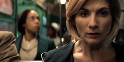 The Doctor (Jodie Whittaker) and Rosa (Vinette Robinson) in Rosa