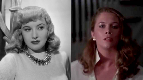 Barbara Stanwyck in DOUBLE INDEMNITY and Kathleen Turner in BODY HEAT