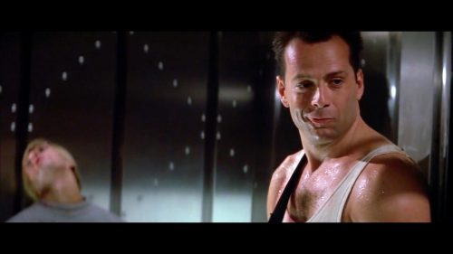 Bruce Willis in DIE HARD