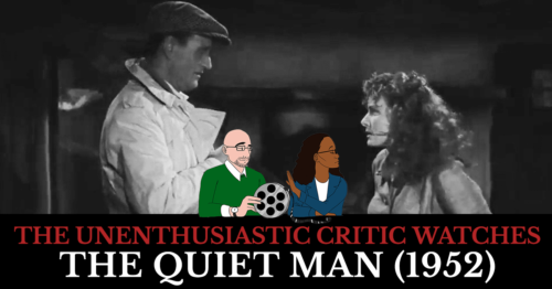John Wayne and Maureen O'Hara in THE QUIET MAN