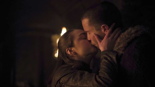 Arya and Gendry in GoT 8x02 - A Knight of the Seven Kingdoms