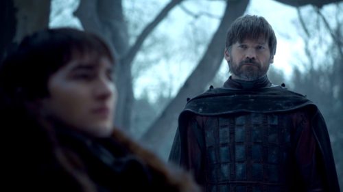 Bran and Jamie in GoT 8x02 - A Knight of the Seven Kingdoms
