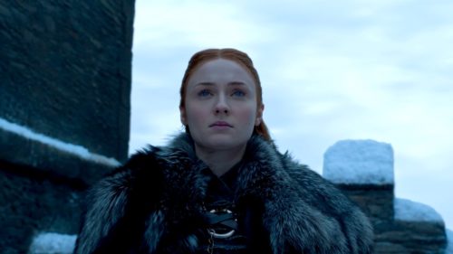 Sansa Stark in Game of Thrones 8x01 - Winterfell