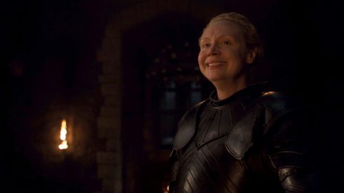 Ser Brienne of Tarth in GoT 8x02 - A Knight of the Seven Kingdoms