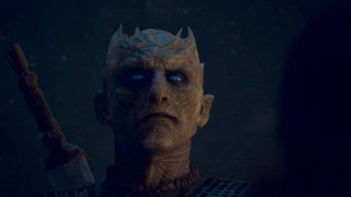 The Night King in GAME OF THRONES 8x03 - THE LONG NIGHT