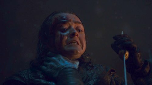 Arya Stark in GoT 8x03 - The Long Night