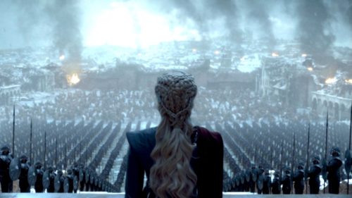 Queen Daenerys Targaryen in GoT 8x06 - The Iron Throne