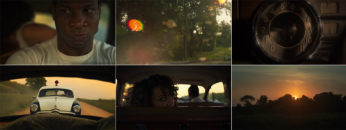 Shots from the sundown chase sequence in LOVECRAFT COUNTRY 1x01