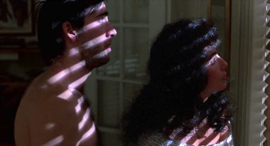 Nicolas Cage and Cher in MOONSTRUCK