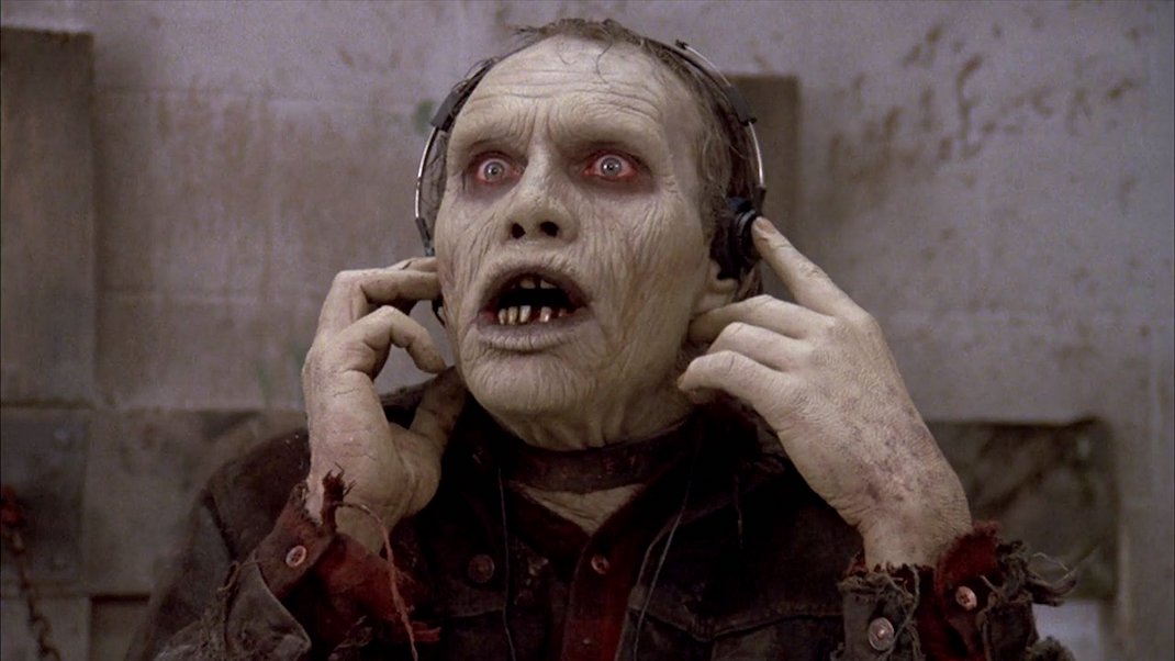 Bub the Zombie (Sherman Howard) in DAY OF THE DEAD (1985)