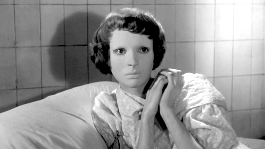 Edith Scob in EYES WITHOUT A FACE