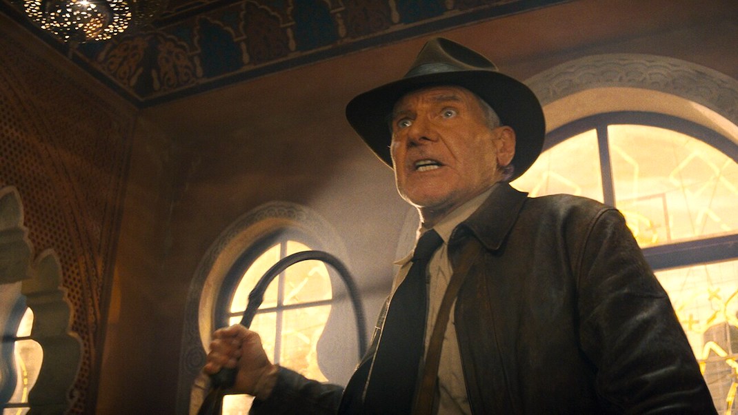 Harrison Ford in INDIANA JONES AND THE DIAL OF DESTINY