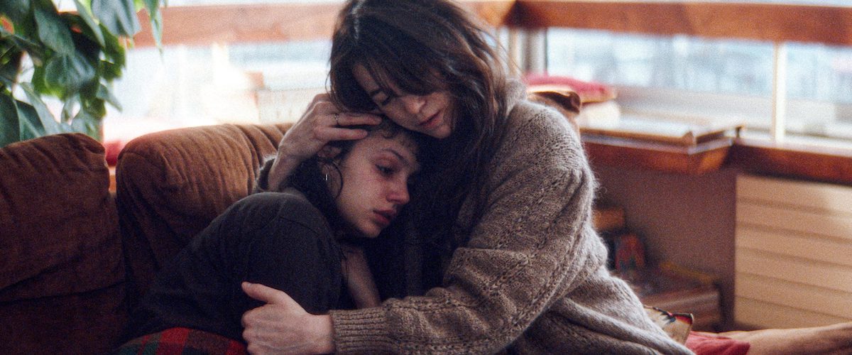 Charlotte Gainsbourg and Noee Abita in THE PASSENGERS OF THE NIGHT